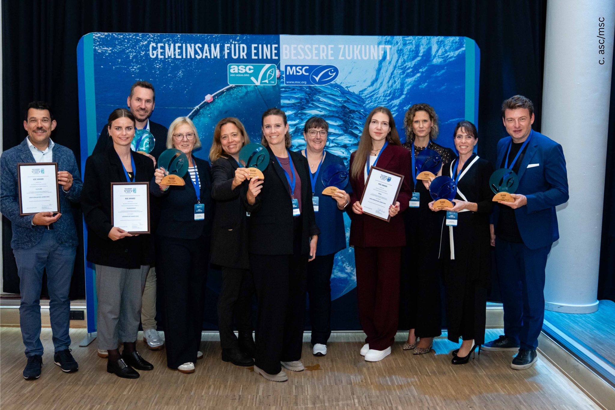 Die Gewinner des ASC/MSC-Awards 2025 in Büsum