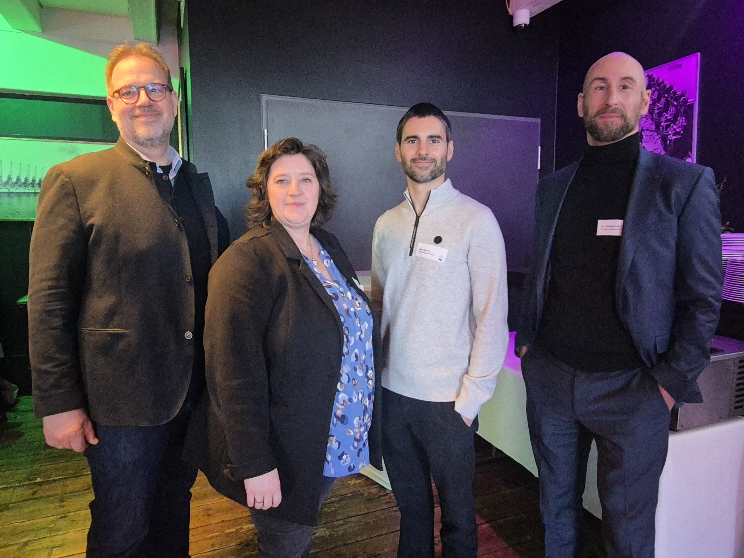 Wissen+-Seminar 19. März 2026, PORT Bremen: Oliver Spring, julia St.-Böthig, Björn Suckow, Dr. Daniel Kofahl